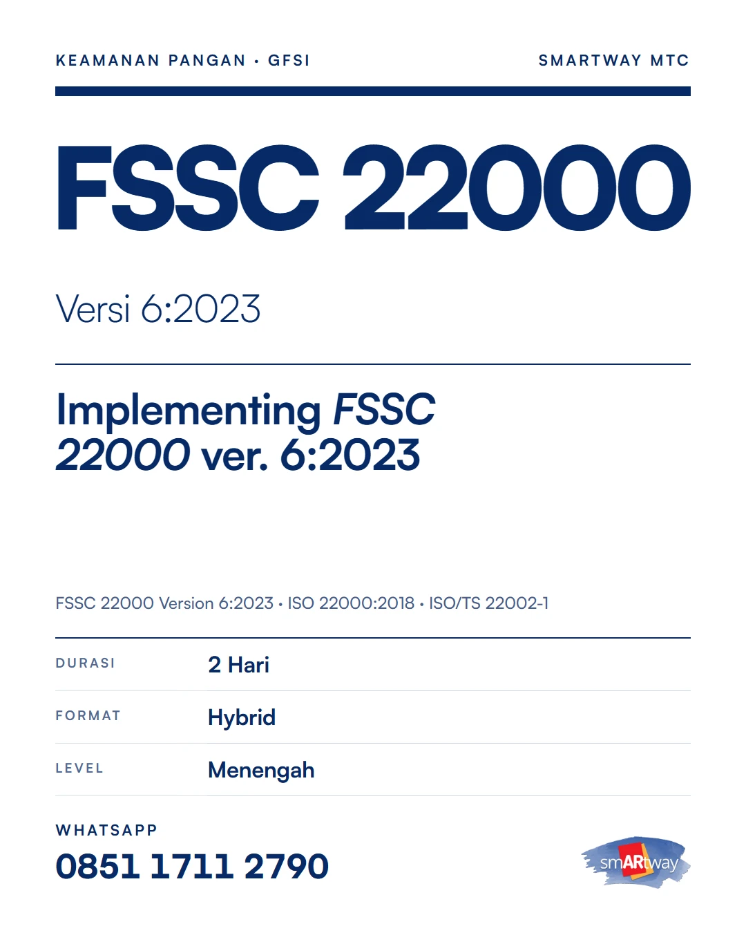 Implementing FSSC 22000 ver. 6:2023