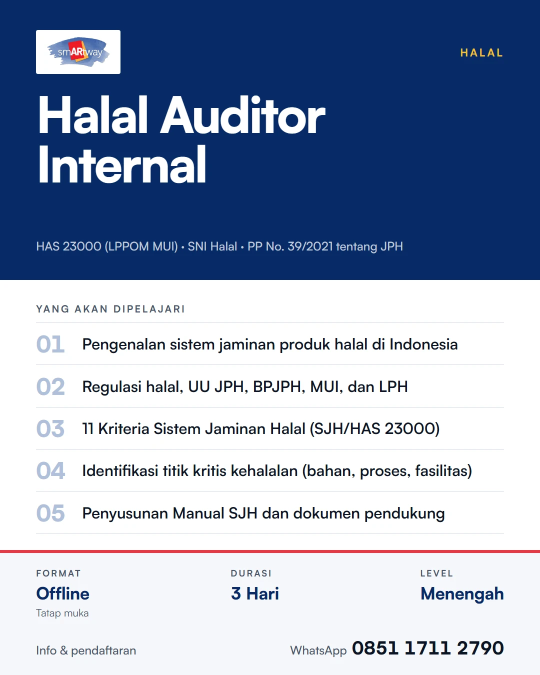 Halal Auditor Internal